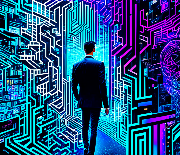 Morph | Traversing the Digital Labyrinth: AI, Entrepreneurship, and the Quest for Personal Evolution
