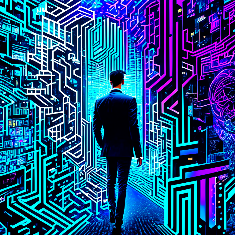 Morph | Traversing the Digital Labyrinth: AI, Entrepreneurship, and the Quest for Personal Evolution